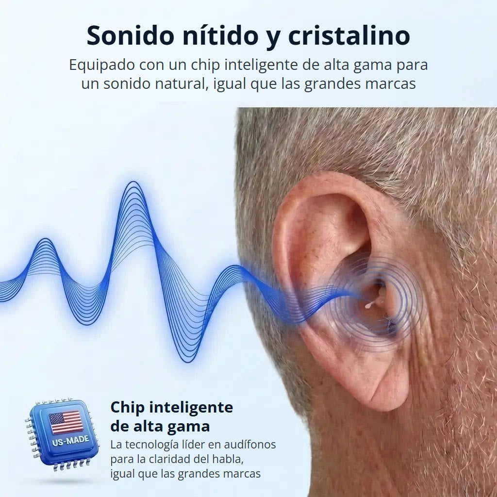 Sonido nítido y cristalino con chip inteligente de alta gama