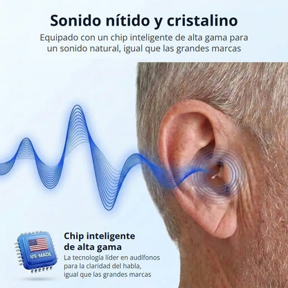 Sonido nítido y cristalino con chip inteligente de alta gama